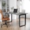 Flash Furniture Redmond 60x30 Conf Tbl w/1in. Thick Dbl Sided Laminate Tbl Top w/PVC and U-Frame Steel Bse, Gry Oak MT-M6030-LTGRY-UBF-GG - alternate 1